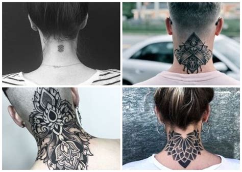 tatuajes cuello|Tatuajes en el cuello y la nuca: ideas y significado